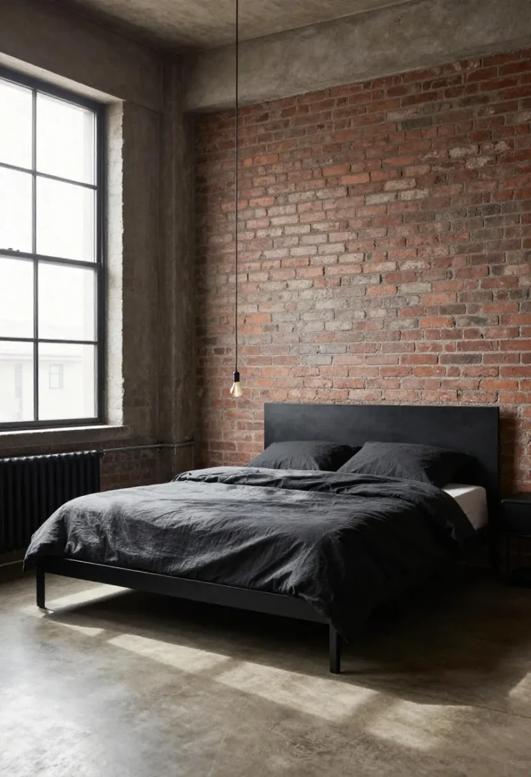 14 Industrial Bedroom Ideas for a Cozy Loft-Inspired Sleep Space - 2026