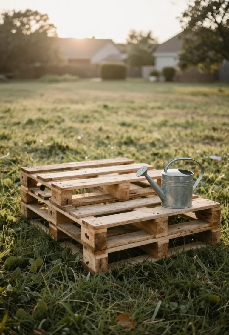 DIY Pallet Patio Deck Ideas on a Shoestring Budget