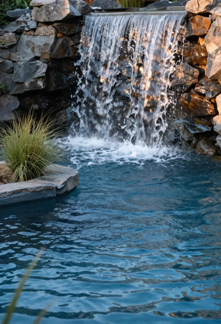 DIY Pond Waterfall Ideas for a Serene Backyard