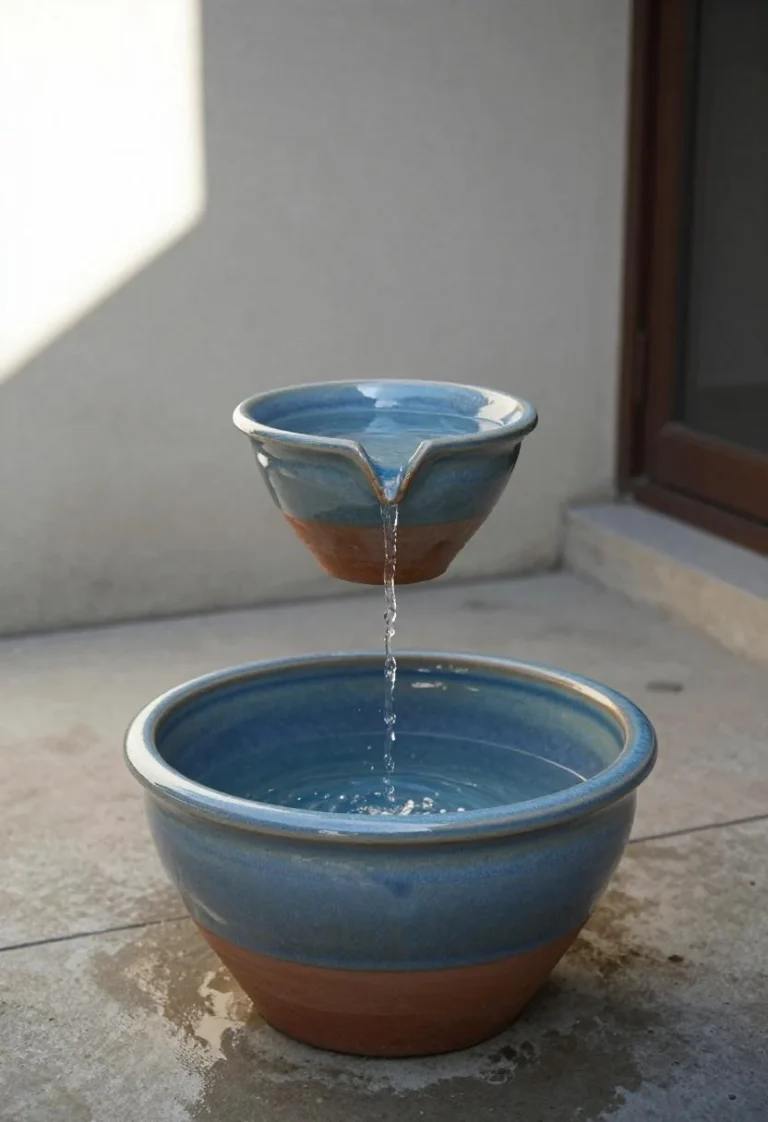 DIY Flower Pot Fountain Ideas for Your Patio